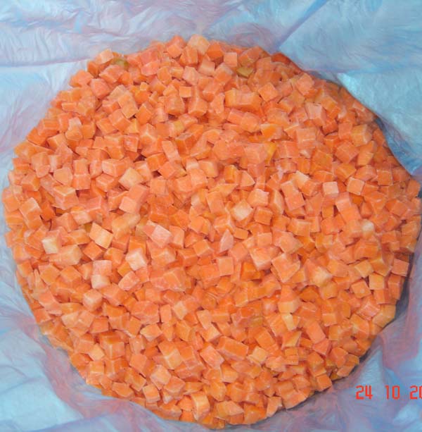 Frozen carrots